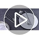 40-Piece Silverware Set for 8, CEKEE Stainless Steel Flatware Cutlery Set Included Knife Spoon and Fork, Kitchen Utensils Set for Home Hotel Wedding Restaurant - Mirror Polished & Dishwasher Safe - Image 8
